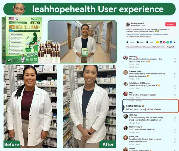 𝐎𝐟𝐟𝐢𝐜𝐢𝐚𝐥 𝐔𝐒 𝐒𝐭𝐨𝐫𝐞 🇺🇸  | 🧑‍⚕️ 𝐂𝐥𝐞𝐚𝐫𝐞𝐧𝐚® Moringa · Bee Venom · Berberine × NAD+ Eight-in-one 10× Ultra-Concentrated Herbal Essence Foot Soak — 𝐎𝐧𝐜𝐞 𝐃𝐚𝐢𝐥𝐲, 𝐕𝐢𝐬𝐢𝐛𝐥𝐞 𝐑𝐞𝐬𝐮𝐥𝐭𝐬 𝐢𝐧 𝟕 𝐃𝐚𝐲𝐬 - Image 8