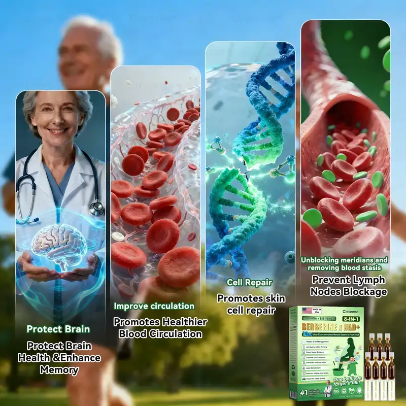 𝐎𝐟𝐟𝐢𝐜𝐢𝐚𝐥 𝐔𝐒 𝐒𝐭𝐨𝐫𝐞 🇺🇸  | 🧑‍⚕️ 𝐂𝐥𝐞𝐚𝐫𝐞𝐧𝐚® Moringa · Bee Venom · Berberine × NAD+ Eight-in-one 10× Ultra-Concentrated Herbal Essence Foot Soak — 𝐎𝐧𝐜𝐞 𝐃𝐚𝐢𝐥𝐲, 𝐕𝐢𝐬𝐢𝐛𝐥𝐞 𝐑𝐞𝐬𝐮𝐥𝐭𝐬 𝐢𝐧 𝟕 𝐃𝐚𝐲𝐬 - Image 9